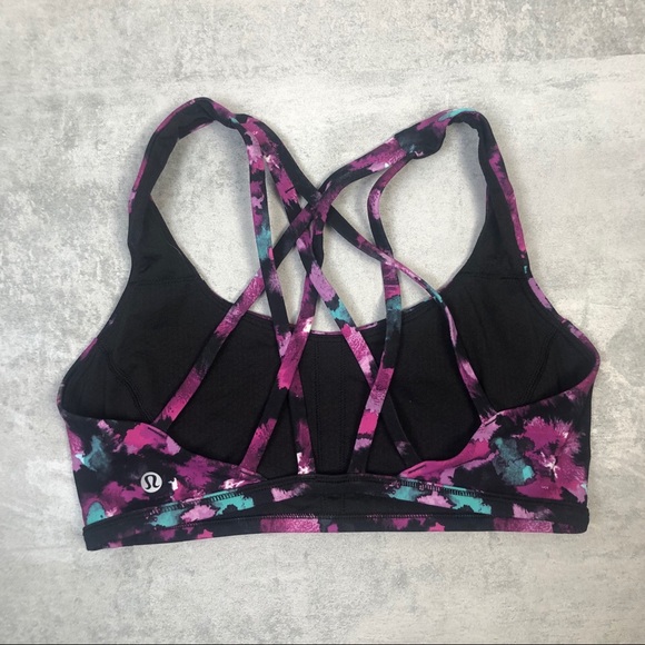 Lululemon Free to Be Tranquil Midnight Bloom Bra - Picture 2 of 3